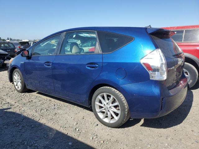 JTDZN3EU1E3326286 - 2014 TOYOTA PRIUS V BLUE photo 2