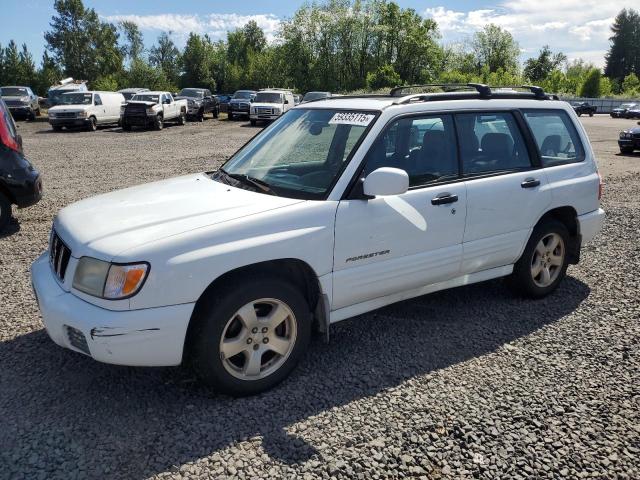 JF1SF65662H724180 - 2002 SUBARU FORESTER S თეთრი ფოტო 1