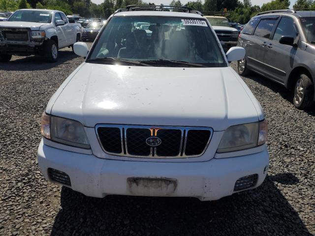 JF1SF65662H724180 - 2002 SUBARU FORESTER S თეთრი ფოტო 5