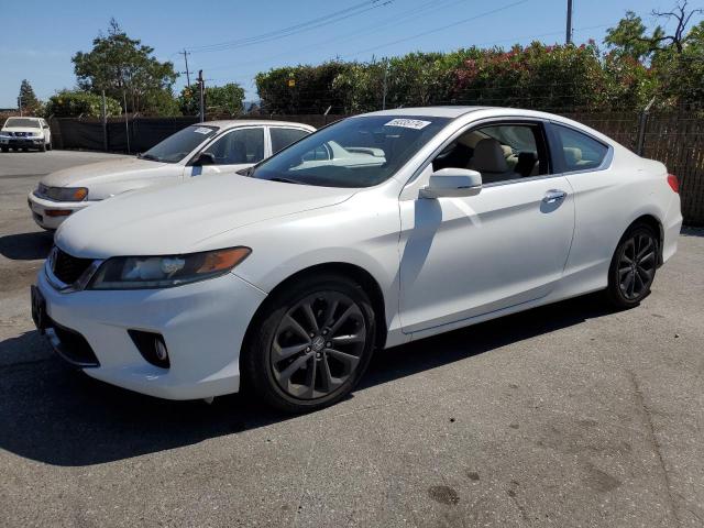 1HGCT2B86DA008088 - 2013 HONDA ACCORD EXL WHITE photo 1