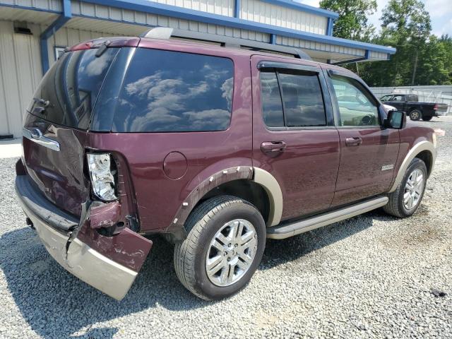 1FMEU74E28UA77834 - 2008 FORD EXPLORER EDDIE BAUER BURGUNDY photo 3