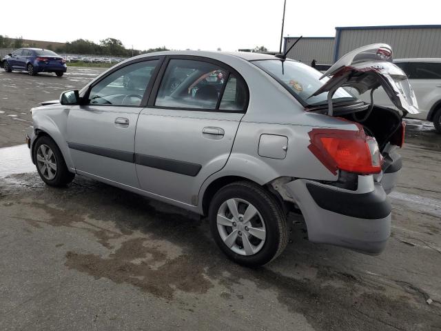 KNADE223796448331 - 2009 KIA RIO BASE SILVER photo 2