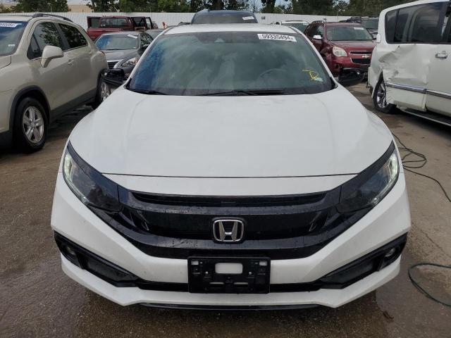 19XFC2F85KE033256 - 2019 HONDA CIVIC SPORT WHITE photo 5