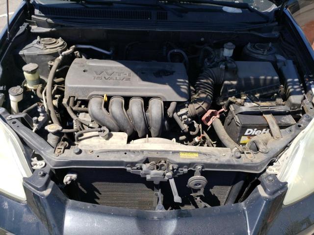 2T1KR32E76C616074 - 2006 TOYOTA COROLLA MA XR BLACK photo 11