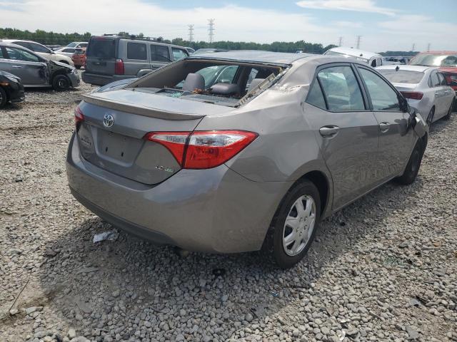 2T1BPRHE2FC288885 - 2015 TOYOTA COROLLA ECO GRAY photo 3