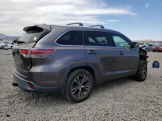 5TDJKRFH6GS280840 - 2016 TOYOTA HIGHLANDER XLE SILVER photo 3