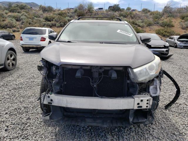 5TDJKRFH6GS280840 - 2016 TOYOTA HIGHLANDER XLE SILVER photo 5