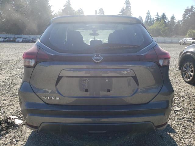 3N1CP5BV3PL533488 - 2023 NISSAN KICKS S GRAY photo 6