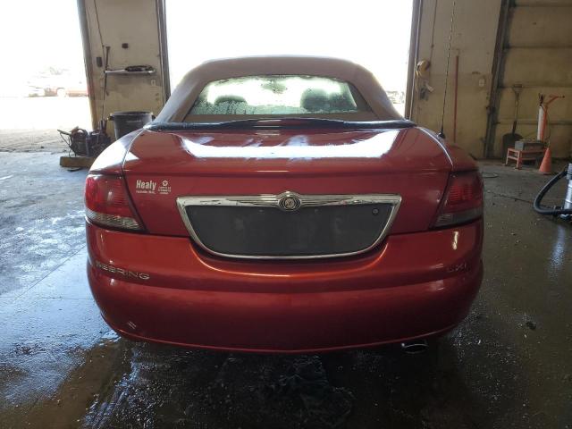 1C3EL55U21N632545 - 2001 CHRYSLER SEBRING LXI RED photo 6