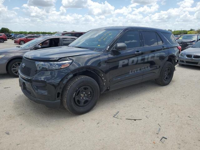 1FM5K8AB1NGC23186 - 2022 FORD EXPLORER POLICE INTERCEPTOR 黑色 照片 1