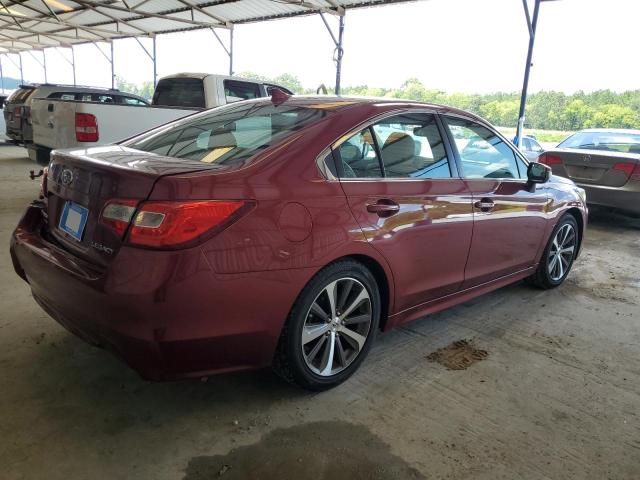 4S3BNBN69G3036877 - 2016 SUBARU LEGACY 2.5I LIMITED RED photo 3