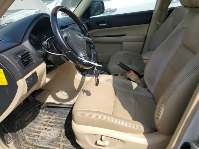JF1SG67617H703254 - 2007 SUBARU FORESTER 2.5X LL BEAN WHITE photo 7