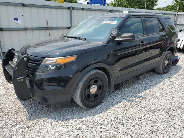 1FM5K8AR8FGC68334 - 2015 FORD EXPLORER POLICE INTERCEPTOR BLACK photo 1