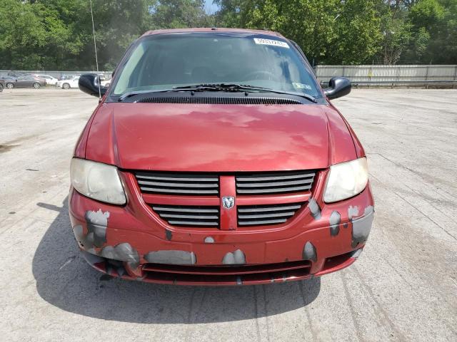 1D4GP24R76B589093 - 2006 DODGE GR CARAVAN SE BURGUNDY photo 5