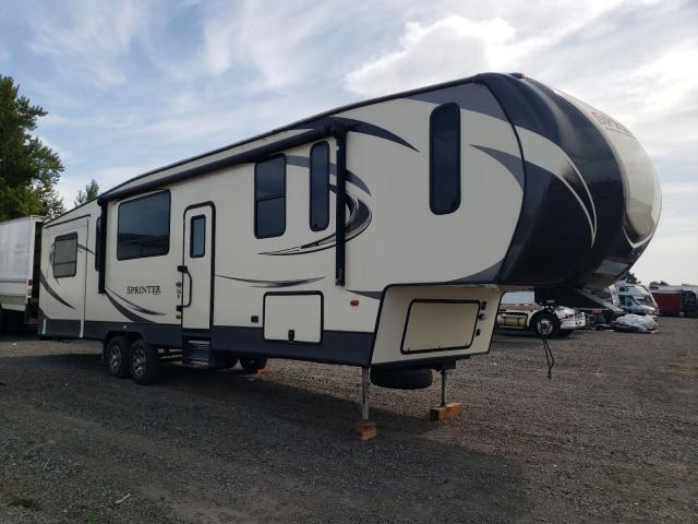 4YDF35327J1530230 - 2018 KEYSTONE SPRINTER BROWN photo 1