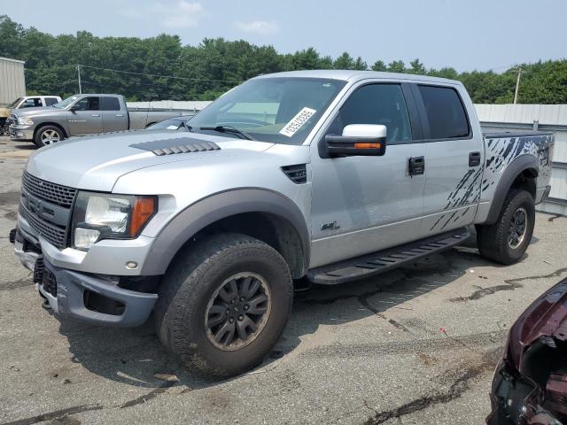 1FTFW1R63BFD25649 - 2011 FORD F150 SVT RAPTOR SILVER photo 1