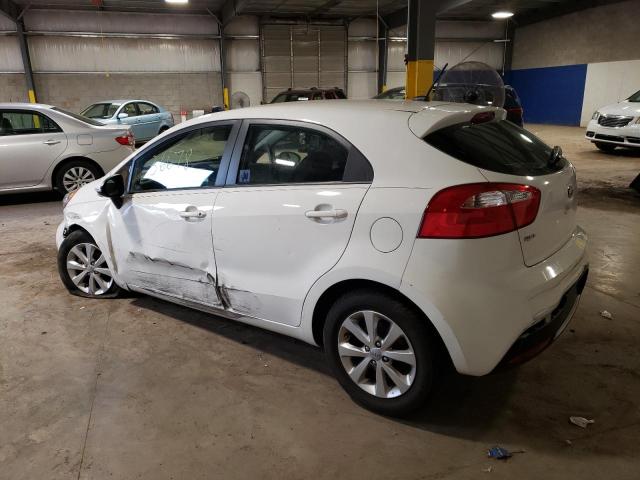 KNADN5A31D6212947 - 2013 KIA RIO EX WHITE photo 2