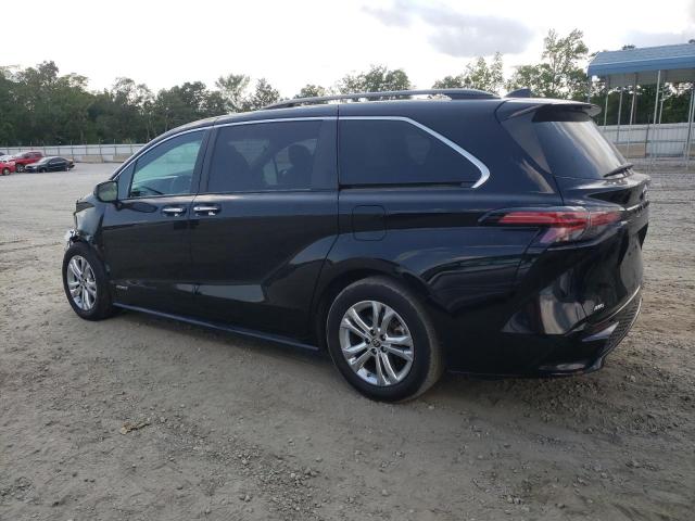 5TDXSKFC0MS040460 - 2021 TOYOTA SIENNA XSE BLACK photo 2