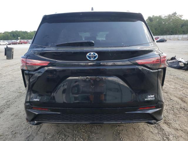 5TDXSKFC0MS040460 - 2021 TOYOTA SIENNA XSE BLACK photo 6