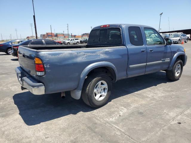 5TBRT34184S452082 - 2004 TOYOTA TUNDRA ACCESS CAB SR5 BLUE photo 3