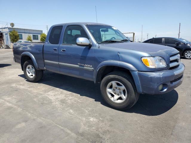 5TBRT34184S452082 - 2004 TOYOTA TUNDRA ACCESS CAB SR5 BLUE photo 4