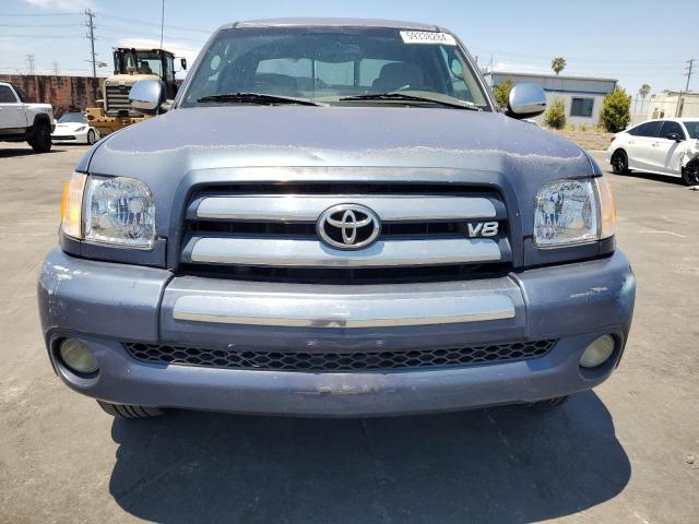 5TBRT34184S452082 - 2004 TOYOTA TUNDRA ACCESS CAB SR5 BLUE photo 5