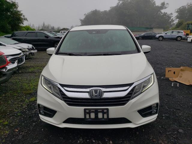 5FNRL6H54KB021858 - 2019 HONDA ODYSSEY EX WHITE photo 5