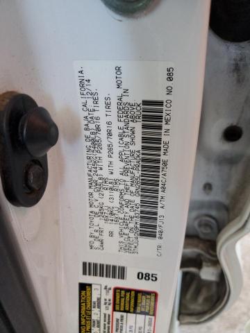 3TMJU4GN9FM183745 - 2015 TOYOTA TACOMA DOUBLE CAB PRERUNNER WHITE photo 12