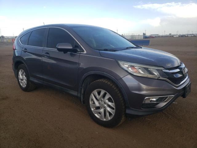 2HKRM4H57FH619550 - 2015 HONDA CR-V EX GRAY photo 4