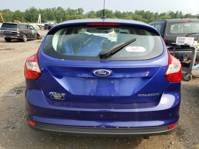 1FADP3N21EL172056 - 2014 FORD FOCUS TITANIUM BLUE photo 6