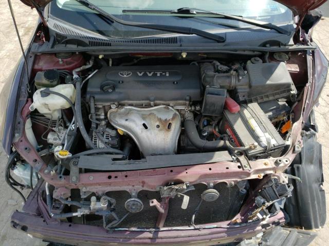 JTKDE167080251232 - 2008 TOYOTA SCION TC BURGUNDY photo 11