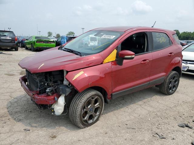 MAJ6P1CL3JC162597 - 2018 FORD ECOSPORT SES RED photo 1