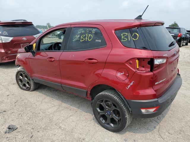 MAJ6P1CL3JC162597 - 2018 FORD ECOSPORT SES RED photo 2