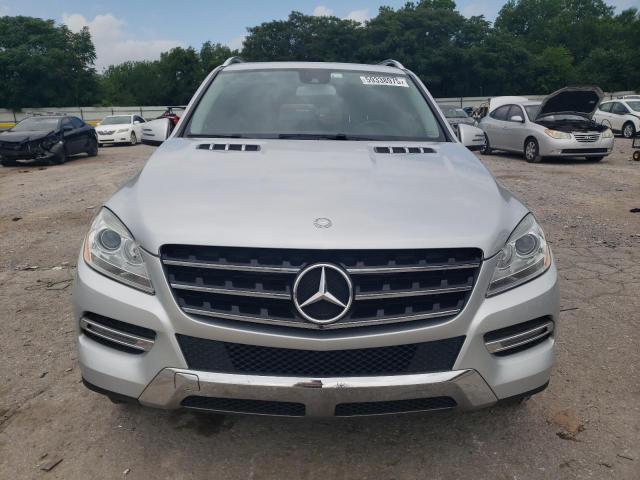 4JGDA5HB1EA390296 - 2014 MERCEDES-BENZ ML 350 4MATIC SILVER photo 5