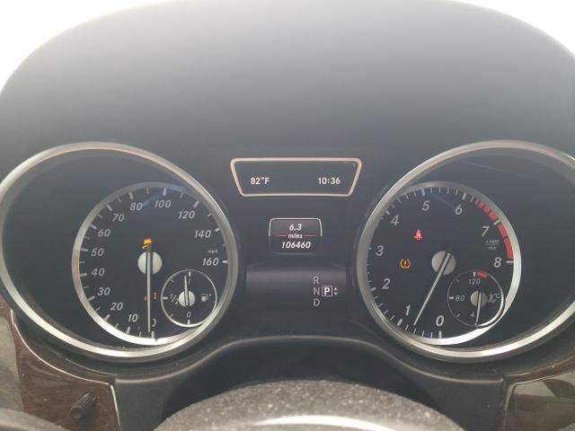 4JGDA5HB1EA390296 - 2014 MERCEDES-BENZ ML 350 4MATIC SILVER photo 9