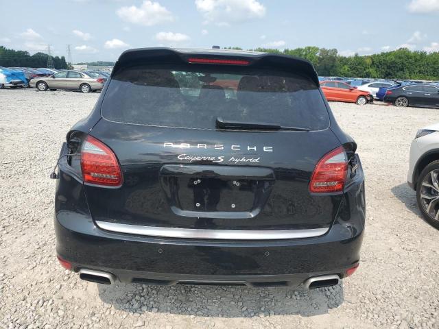 WP1AE2A24CLA93981 - 2012 PORSCHE CAYENNE S HYBRID BLACK photo 6