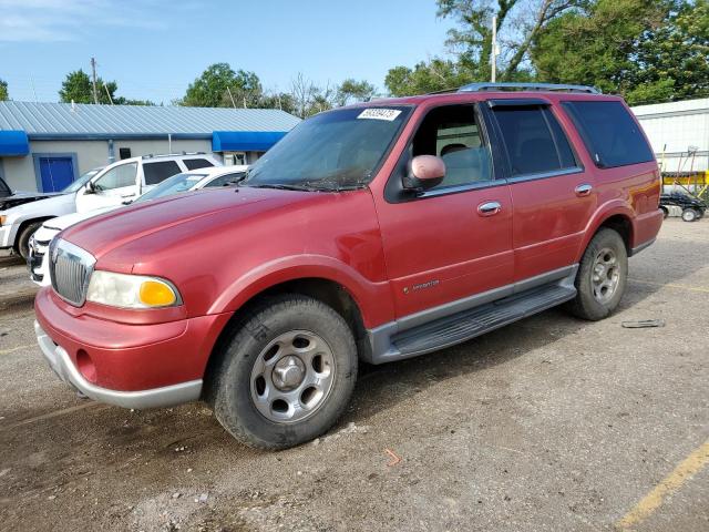 5LMPU28A4YLJ13335 - 2000 LINCOLN NAVIGATOR RED photo 1