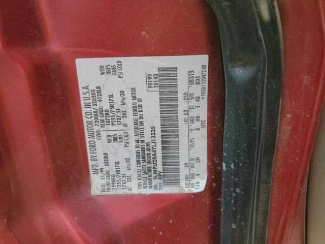 5LMPU28A4YLJ13335 - 2000 LINCOLN NAVIGATOR 红色 照片 13