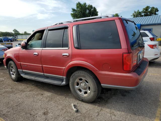 5LMPU28A4YLJ13335 - 2000 LINCOLN NAVIGATOR 红色 照片 2