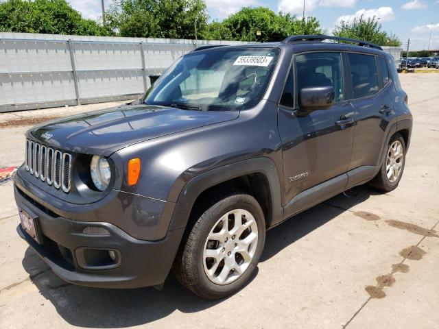 ZACCJABB3JPJ31480 - 2018 JEEP RENEGADE LATITUDE CHARCOAL photo 1