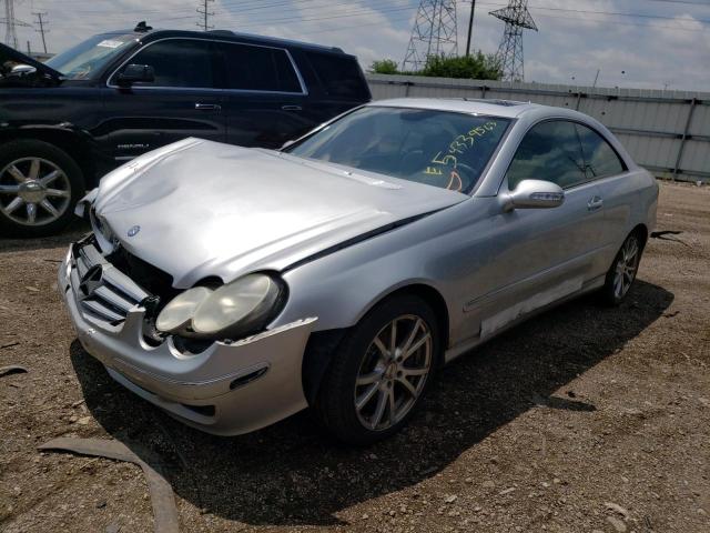 WDBTJ56H37F219917 - 2007 MERCEDES-BENZ CLK 350 SILVER photo 1