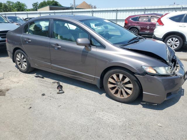 19XFA1F93BE008168 - 2011 HONDA CIVIC EXL TAN photo 4