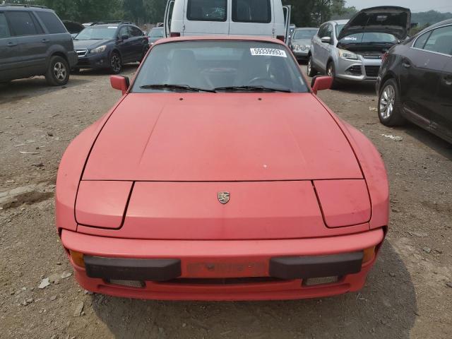 WP0AB0940JN473678 - 1988 PORSCHE 944 RED photo 5