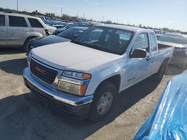 1GTCS198658210942 - 2005 GMC CANYON WHITE photo 1