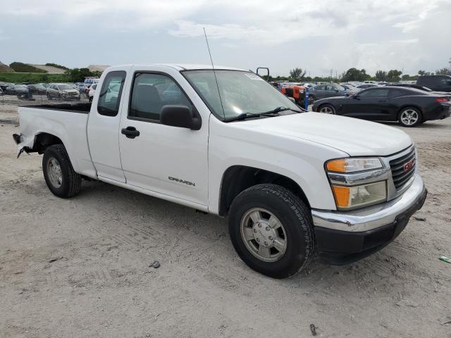 1GTCS198658210942 - 2005 GMC CANYON WHITE photo 4