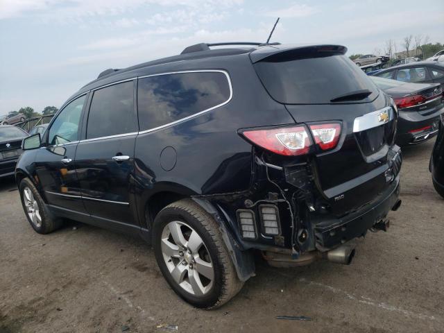 1GNKVJKDXFJ245706 - 2015 CHEVROLET TRAVERSE LTZ BLACK photo 2