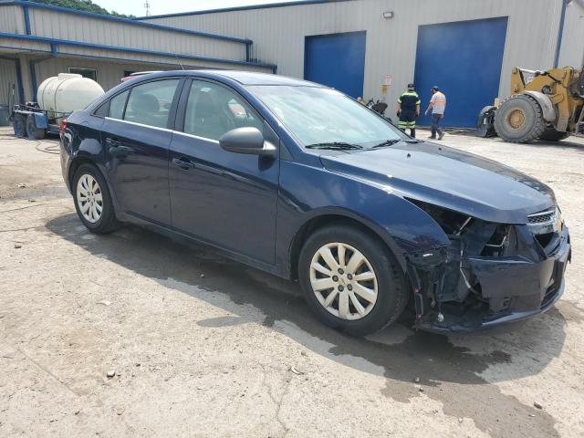 1G1PC5SH2B7103901 - 2011 CHEVROLET CRUZE LS BLUE photo 4