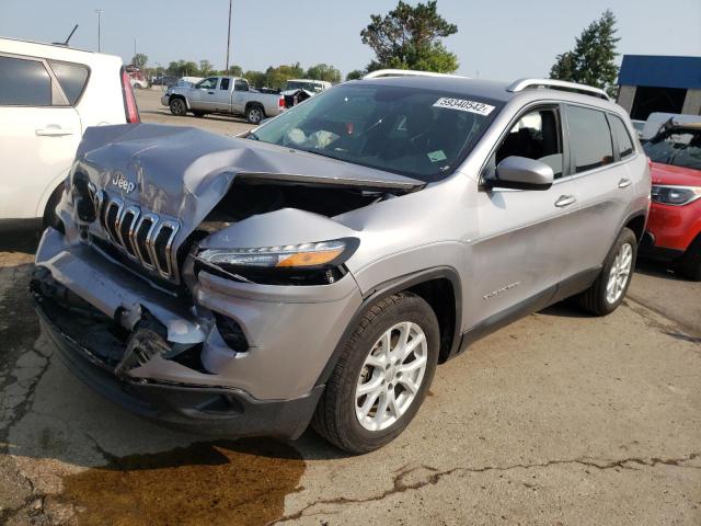 1C4PJLLB9JD584502 - 2018 JEEP CHEROKEE LATITUDE PLUS SILVER photo 2