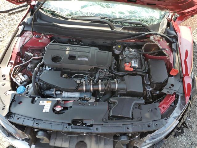 1HGCV2F90LA001052 - 2020 HONDA ACCORD TOURING RED photo 11