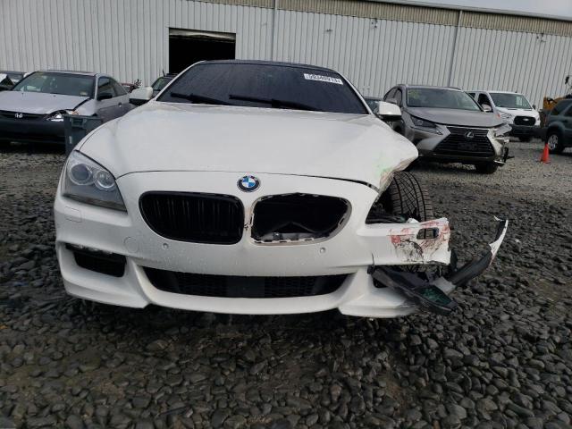 WBALX5C51CC894118 - 2012 BMW 650 XI WHITE photo 5
